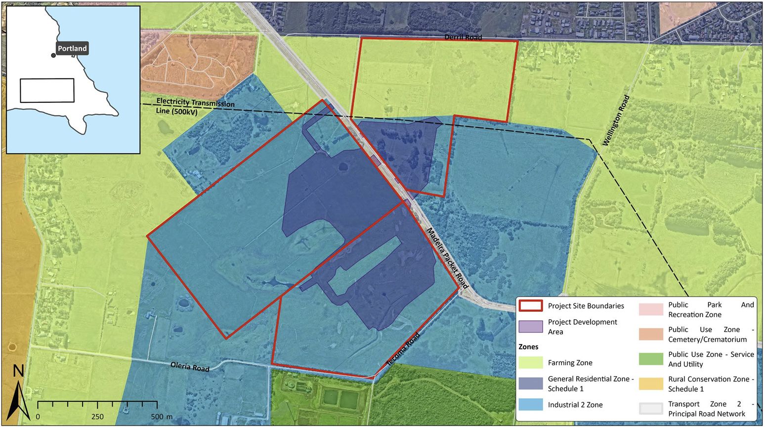 approximate project boundary